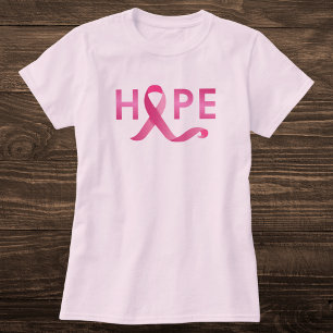 Camiseta Friso Rosa ESPERA Consciência do Cancer da Mama