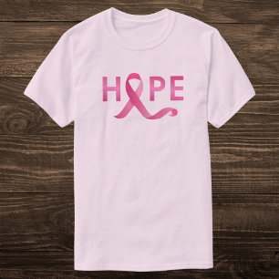 Camiseta Friso Rosa ESPERA Consciência do Cancer da Mama