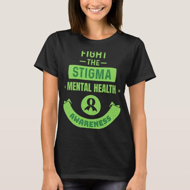 Camiseta Friso Saúde Mental Conscientes da Saúde Mental (Frente)