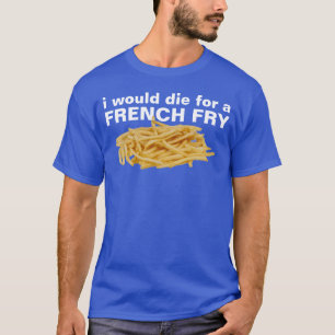Camiseta fritada do francês