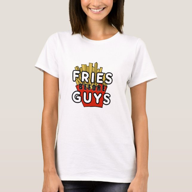 Camiseta Fritadas antes das caras (Frente)