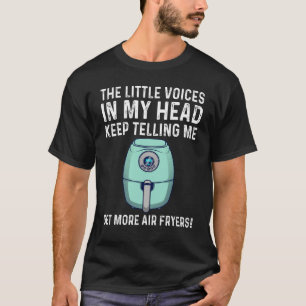 Camiseta Fritadeira de Ar Homens Mulheres Cozinheiros Chefe