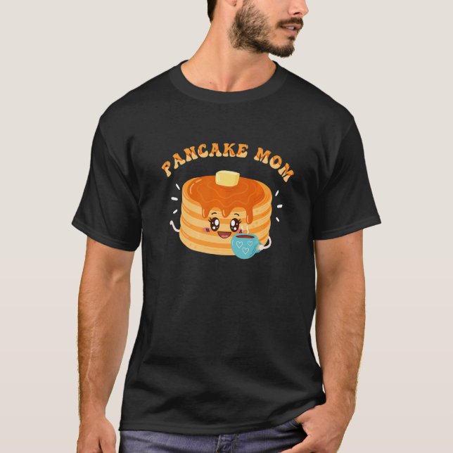 Camiseta Fritador de Panqueca Mãe de Panqueca 1 (Frente)