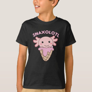 Camiseta Fritas De Animais Cuja Fia É De Serenxolotl Axolo