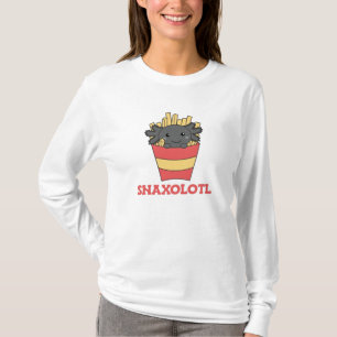 Camiseta Fritas De Animais Cuja Fia É De Serenxolotl Axolot