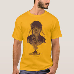 Camiseta FRODO™ MOUNT DOOM™ Inscrição Tengwar Gráfica