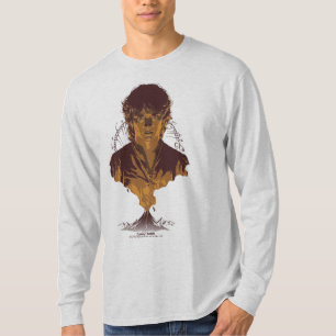 Camiseta FRODO™ MOUNT DOOM™ Inscrição Tengwar Gráfica