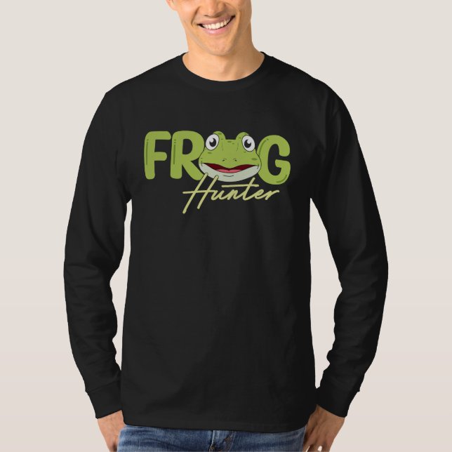 Camiseta Frog Amphibians Exotic Animal Frog Catcher Tadpole (Frente)