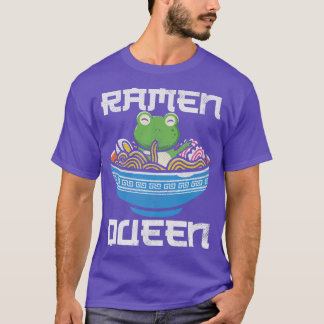 Camiseta Frog Eating Ramen Japanese Noodles