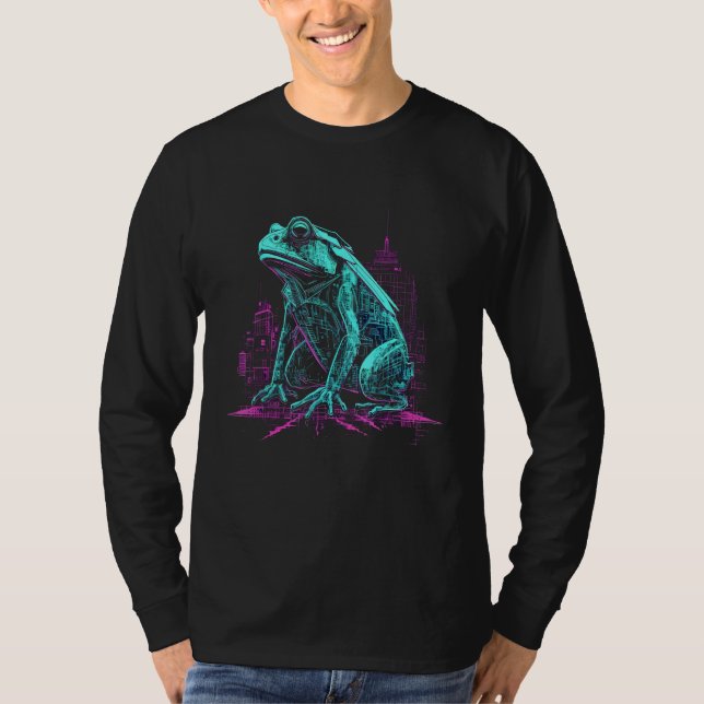 Camiseta Frog fantasy architecture animal  animals frog (Frente)