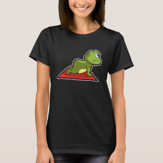 Camiseta Frog Frog Yoga Poses Sports Gymnastics Ohm Heartbe
