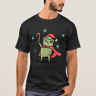 Camiseta Frog Huzzah Frog Knight Funny Sword Meme Quote Chr