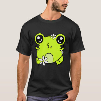 Camiseta Frog pouting and showing middle finger funny