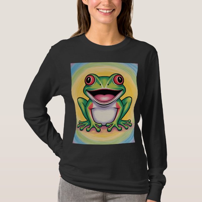 Camiseta Frog’s Gentle Smile (Frente)