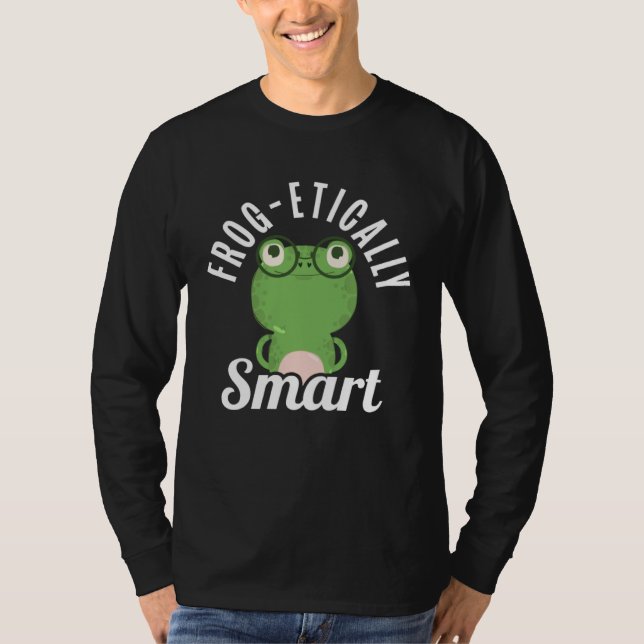 Camiseta Frog Toad  Frog etically Smart (Frente)