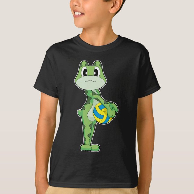 Camiseta Frog Volleyball player Volleyball Sports (Frente)