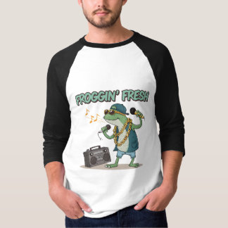 Camiseta Froggin’ Fresco - Humor Salto Rapper Fedorento do 
