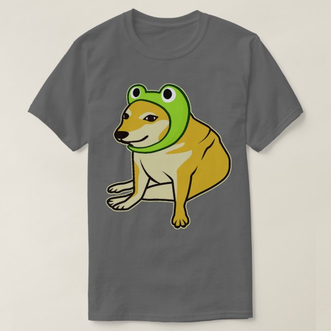 Camiseta Froggy Cheems (Frente do Design)