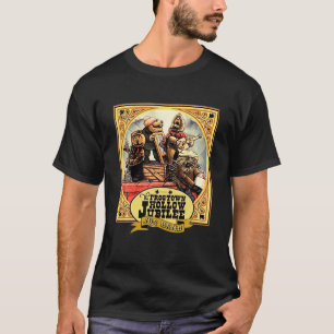 Camiseta Frogtown Country Christmas Men Jug Banda Engraçad