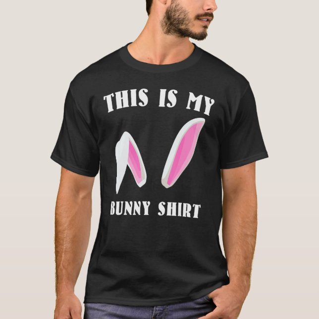 Camiseta Frohe Ostern Decortion Easter Bunny (Frente)