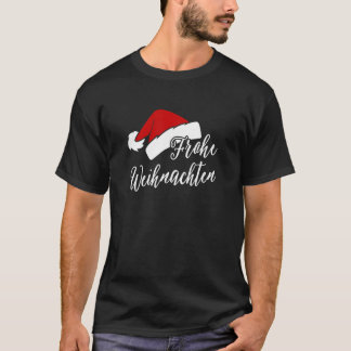 Camiseta Frohe Weihnachten Merry Christmas Auf Deutsch Germ