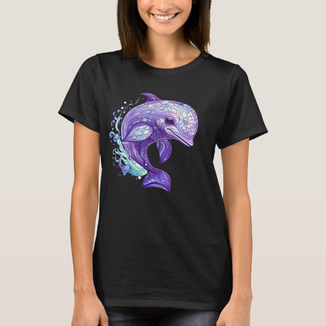 Camiseta Fröhlicher Delfin (Frente)