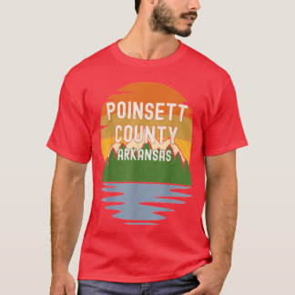 Camiseta From Poinsett County Arkansas Vintage Sunset Gift