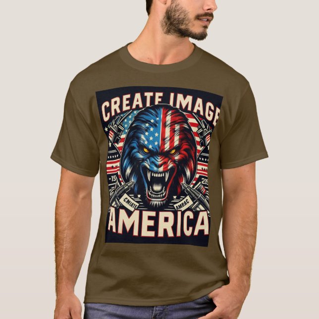Camiseta From Streetwear to Statement Tees: U.S. T-Shirt  (Frente)