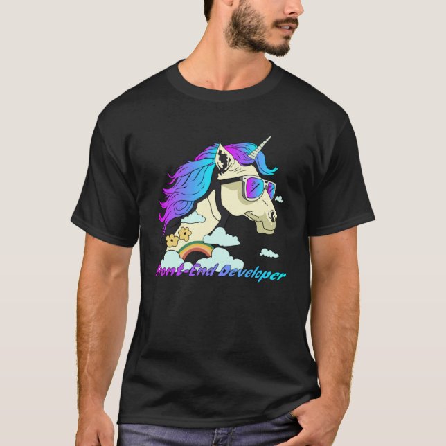 Camiseta Front End Developer Unicorn Front End Developer We (Frente)