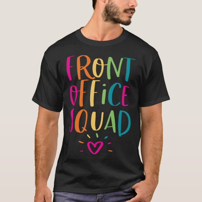 Camiseta Front Office Squad Administrative Admin Assistant  (Frente)