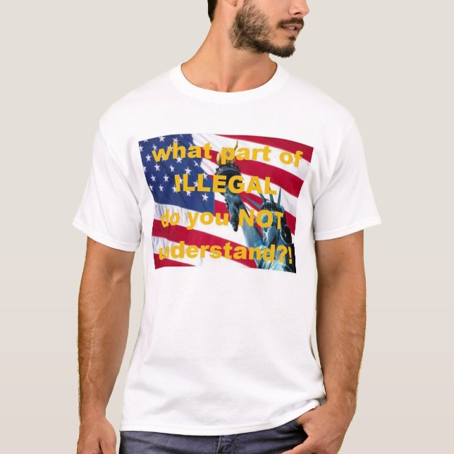 Camiseta Front_T_shirt_Illegal (Frente)