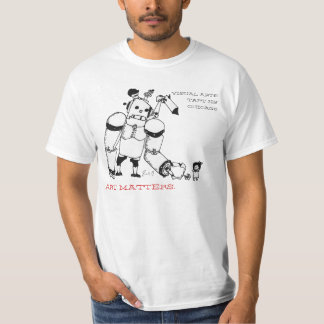 Camiseta Fronteie o serviço da arte de