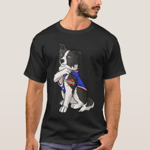 Camiseta Fronteira Cachorro Cachorro Amor Pai Cachorro Cach