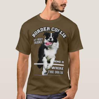 Camiseta FRONTEIRA COLLIE Meu melhor amigo