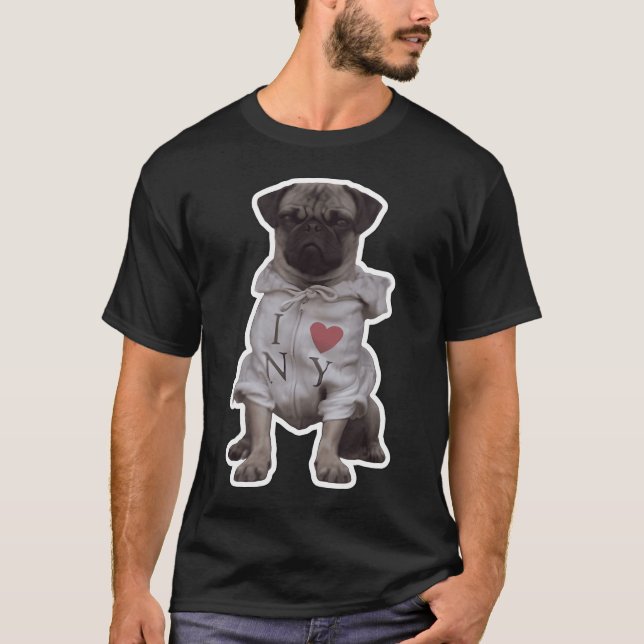 Camiseta Fronteira do Frank o Pug (Frente)