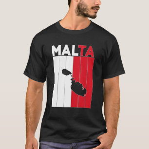 Camiseta Fronteiras do País de Malta
