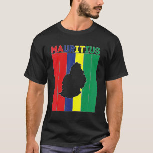 Camiseta Fronteiras do País Maurícia