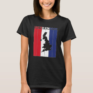 Camiseta Fronteiras nacionais do Reino Unido