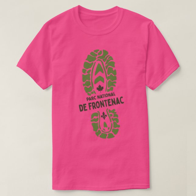 Camiseta Frontenac National Park Quebec Canadá QC Hiki (Frente do Design)