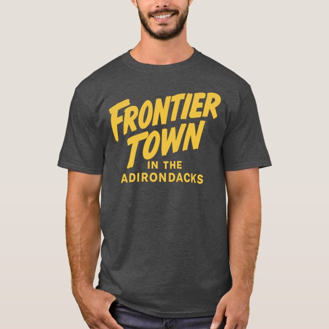 Camiseta Frontier Town North Hudson, NY (Frente)