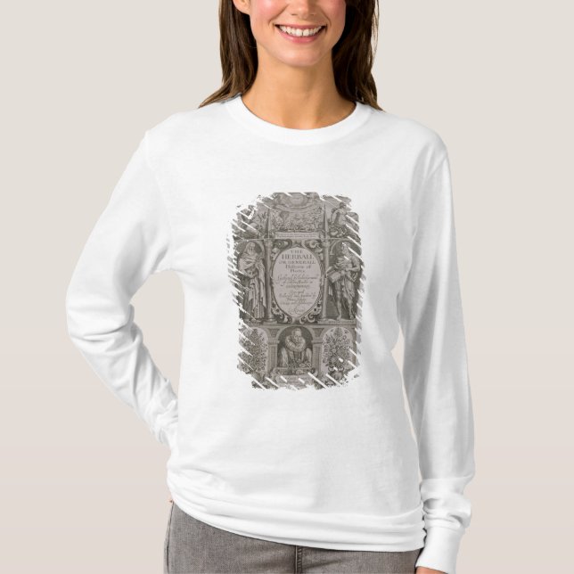 Camiseta Frontispício à segunda edição 'do Herball (Frente)