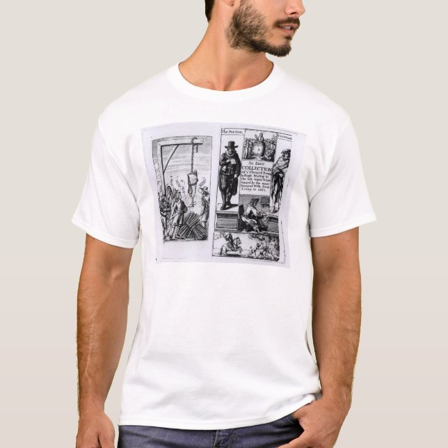 Camiseta Frontispiece 'a uma coleção exata de (Frente)