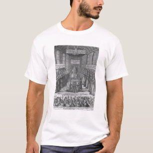 Camiseta Frontispiece ao "Vox Regis" por Thomas Scott