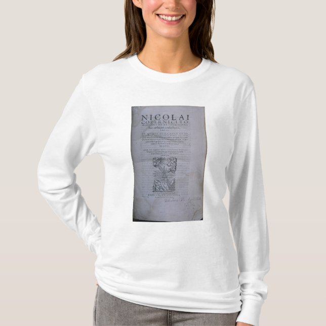 Camiseta Frontispiece da segunda edição (Frente)