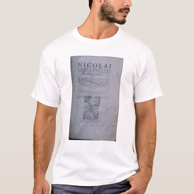 Camiseta Frontispiece da segunda edição (Frente)
