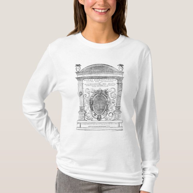 Camiseta Frontispiece 'de Monas Hieroglyphica (Frente)