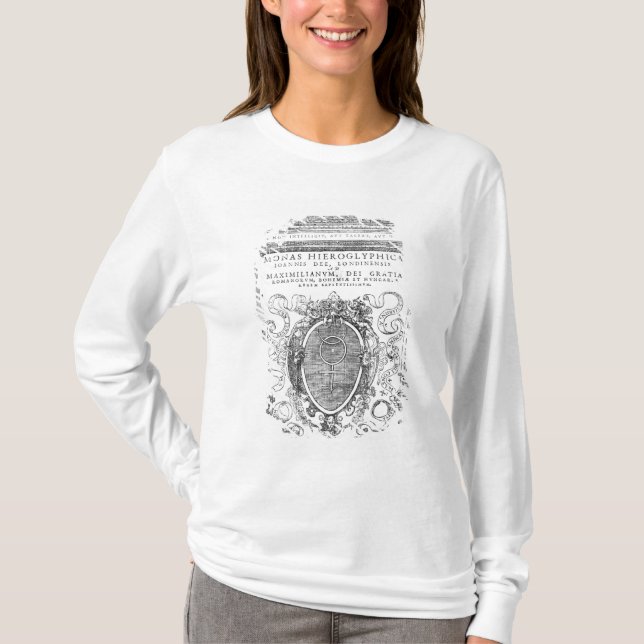 Camiseta Frontispiece 'de Monas Hieroglyphica (Frente)