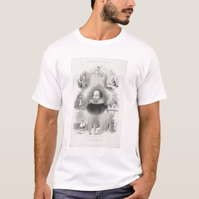 Camiseta Frontispiece para as "histórias, 'do Comple (Frente)