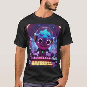 Camiseta Frost DJ: Legal Beats em um Reino Icy