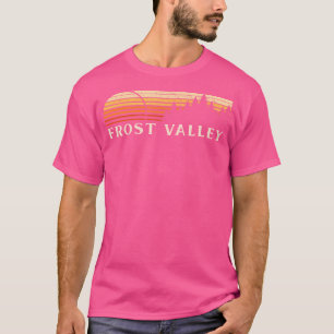 Camiseta Frost Valley Ny Evergreen Pôr do Sol Anos Oitenta